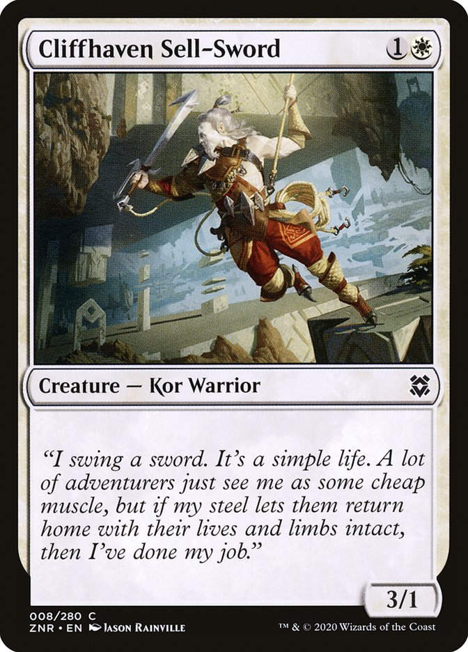 Cliffhaven Sell-Sword (ZNR) (8)