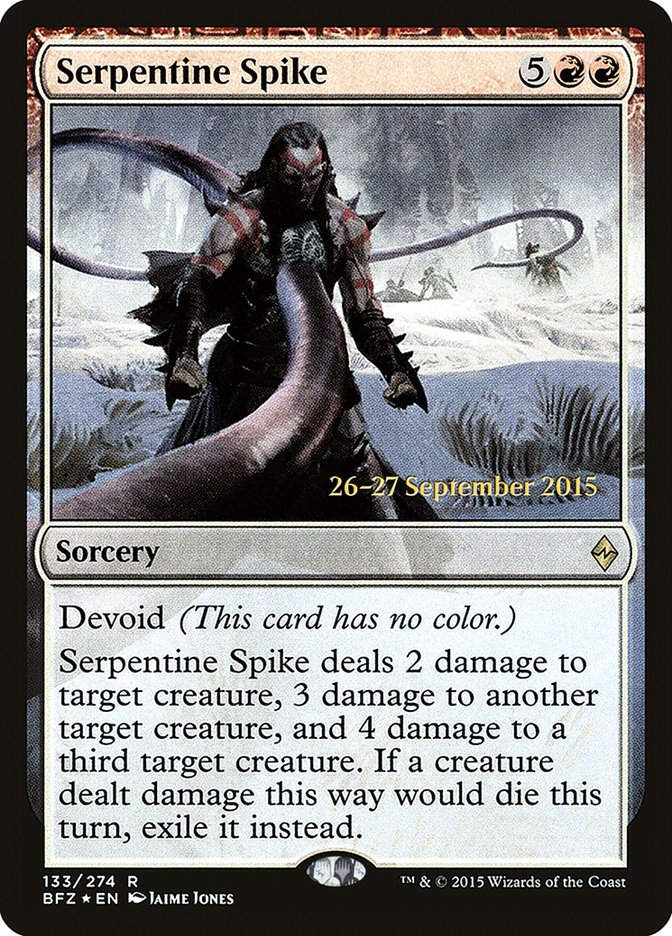 Serpentine Spike (PBFZ) (133s) / Foil