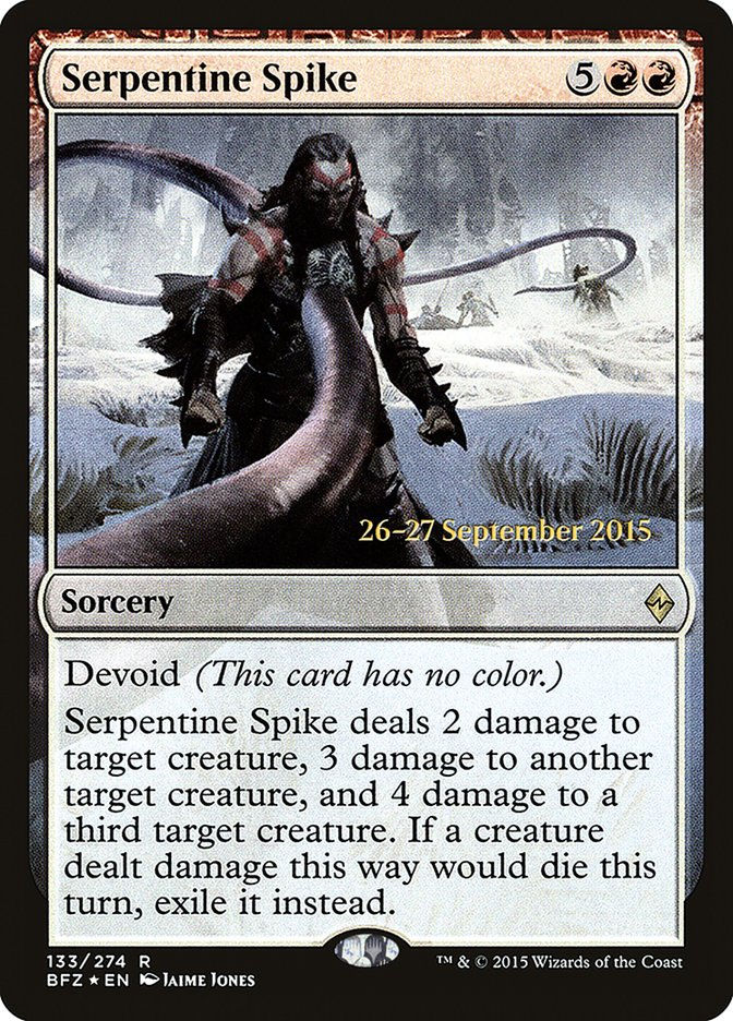 Serpentine Spike (PBFZ) (133s) / Foil