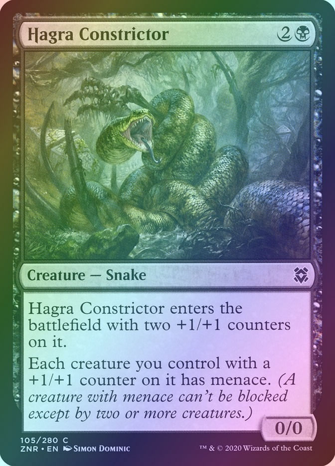 Hagra Constrictor (ZNR) (105) / Foil