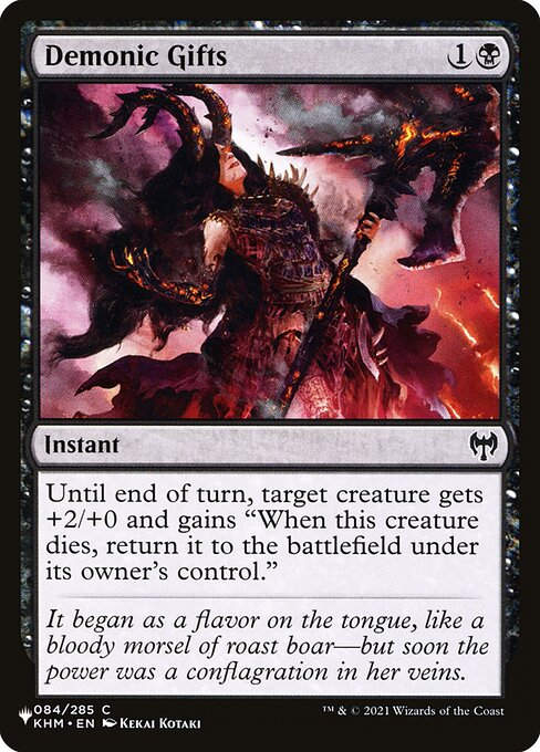 Demonic Gifts (PLST) (KHM-84)