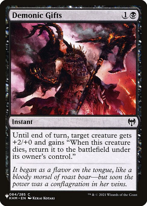 Demonic Gifts (PLST) (KHM-84)