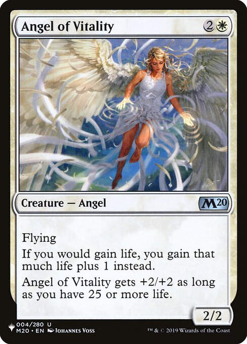 Angel of Vitality (PLST) (M20-4)