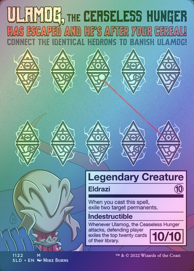 Ulamog, the Ceaseless Hunger (SLD) (1122) / Foil — cara 2 de 2