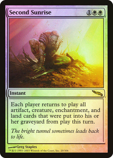 Second Sunrise (MRD) (20) / Foil