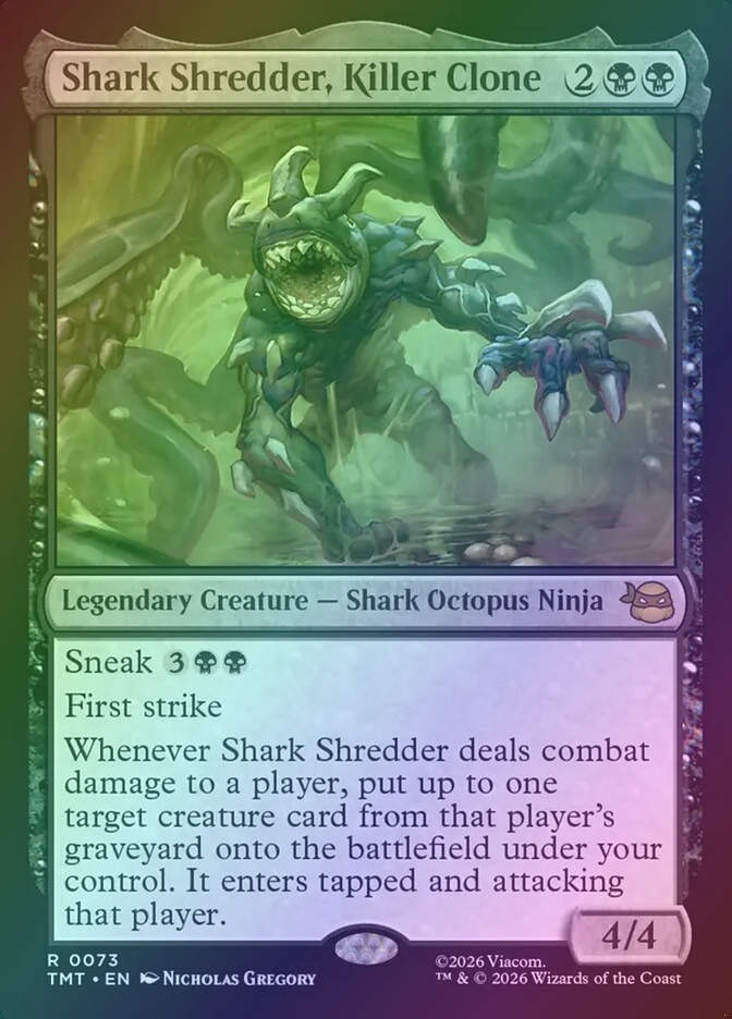 Shark Shredder, Killer Clone (TMT) (73) / Foil