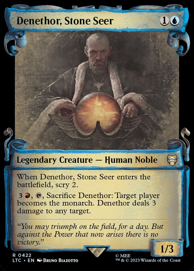 Denethor, Stone Seer (LTC) (422) / Showcase