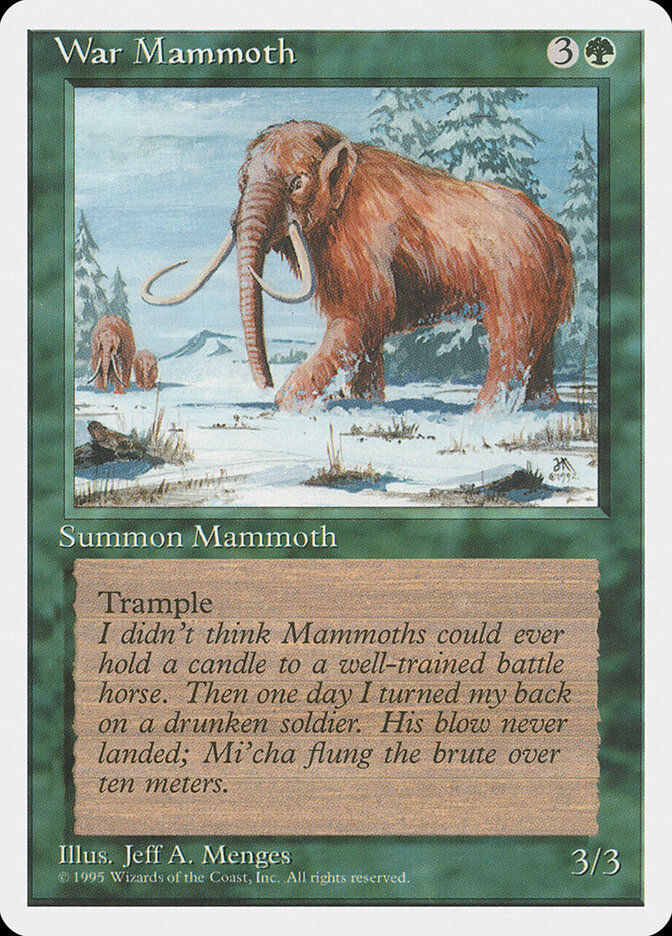 War Mammoth (4ED) (286)