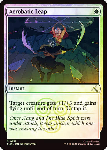 Acrobatic Leap (TLE) (151) / Foil