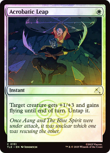 Acrobatic Leap (TLE) (151) / Foil