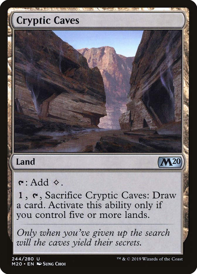 Cryptic Caves (M20) (244)