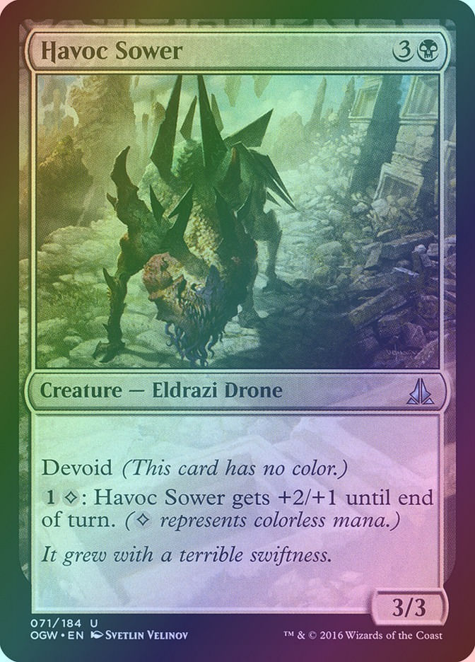 Havoc Sower (OGW) (71) / Foil