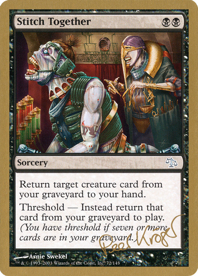 Stitch Together (WC03) (pk72)