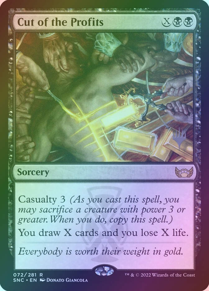 Cut of the Profits (PSNC) (72p) / Foil