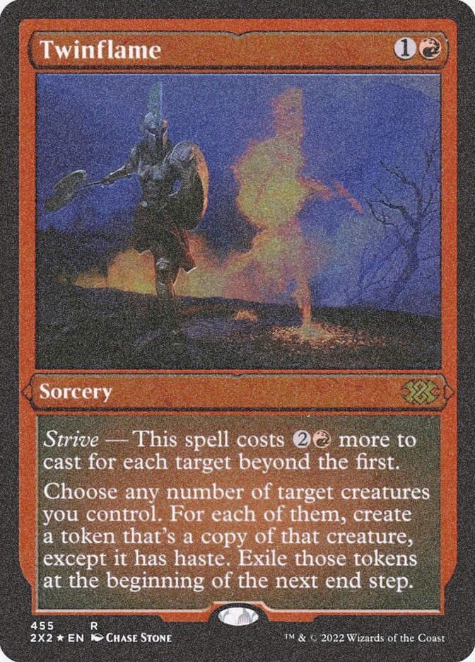 Twinflame (2X2) (455) / Foil Etched