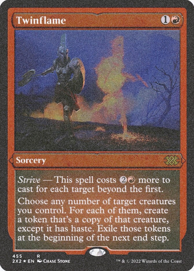 Twinflame (2X2) (455) / Foil Etched