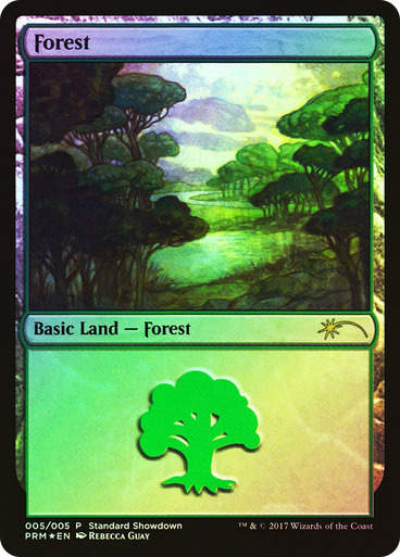 Forest (Standard Showdown) (2017) / Promo Foil