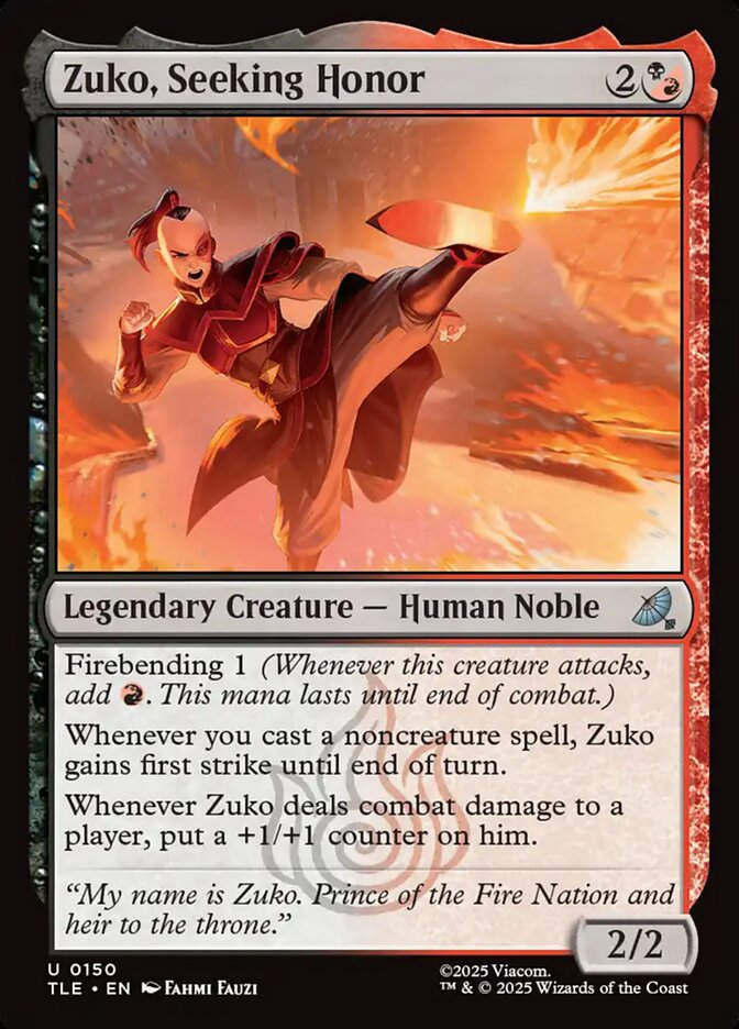 Zuko, Seeking Honor (TLE) (150)