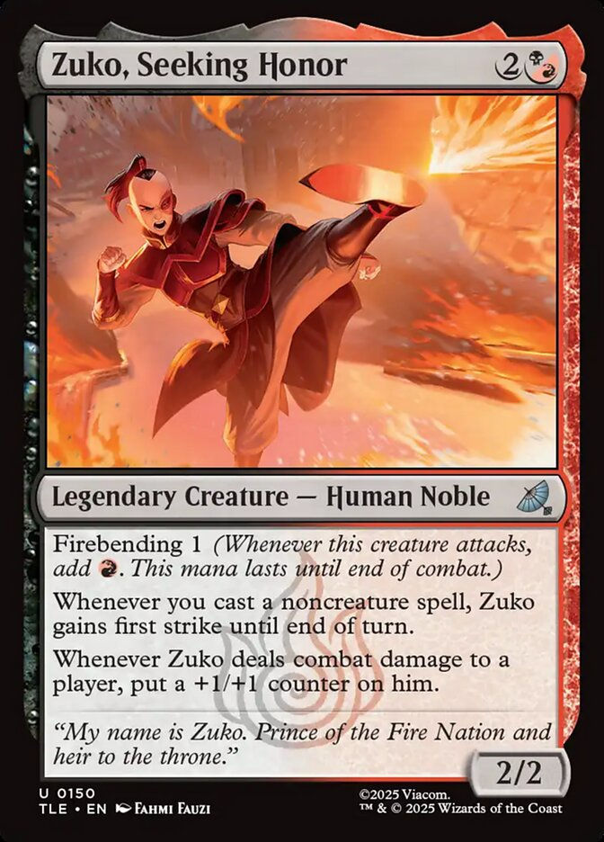 Zuko, Seeking Honor (TLE) (150)