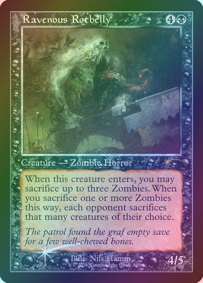 Ravenous Rotbelly (SLD) (849) / Foil