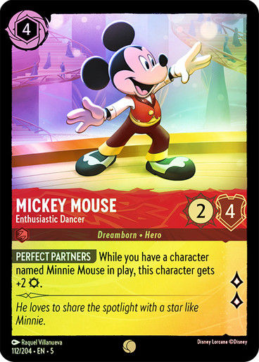Mickey Mouse - Enthusiastic Dancer (LOR_SHS) / Foil