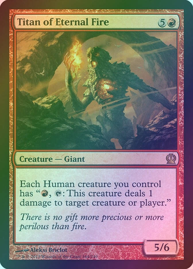 Titan of Eternal Fire (THS) (144) / Foil