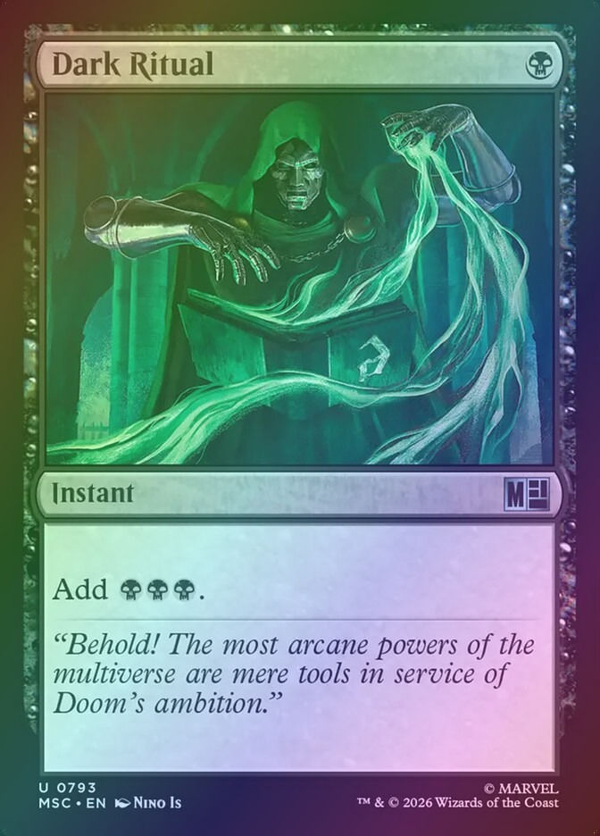 Dark Ritual (MSC) (793) / Foil