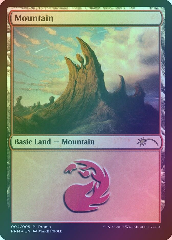 Mountain (G17) (4) / Foil