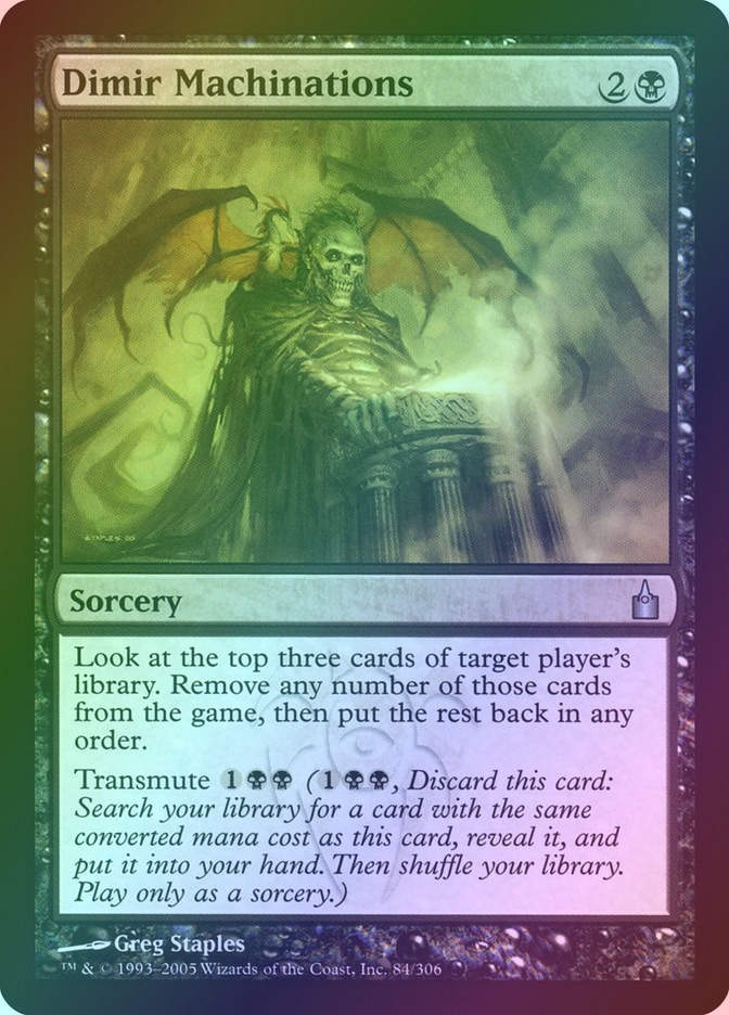 Dimir Machinations (RAV) (84) / Foil