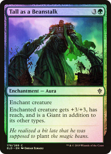 Tall as a Beanstalk (ELD) (178) / Foil