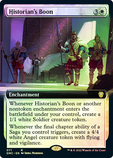 Historian's Boon (DMC) / Extended Art Foil