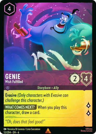 Genie - Wish Fulfilled (LOR_AZU) / Foil