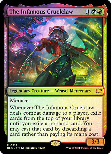 The Infamous Cruelclaw (blb) (219) / Foil