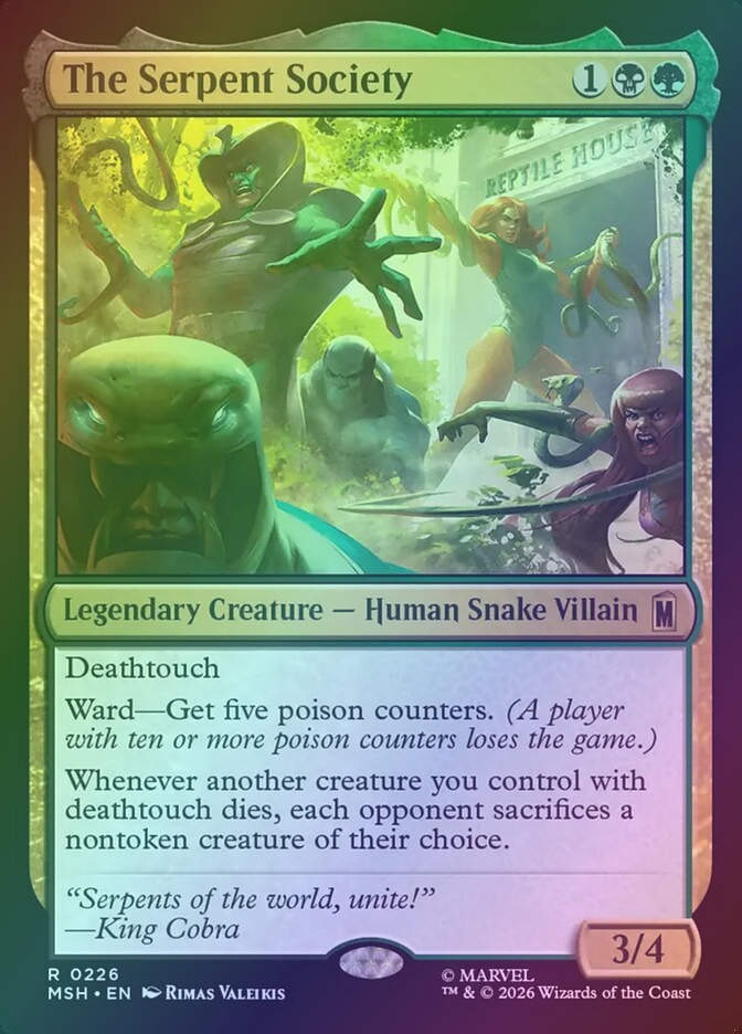 The Serpent Society (MSH) (226) / Foil