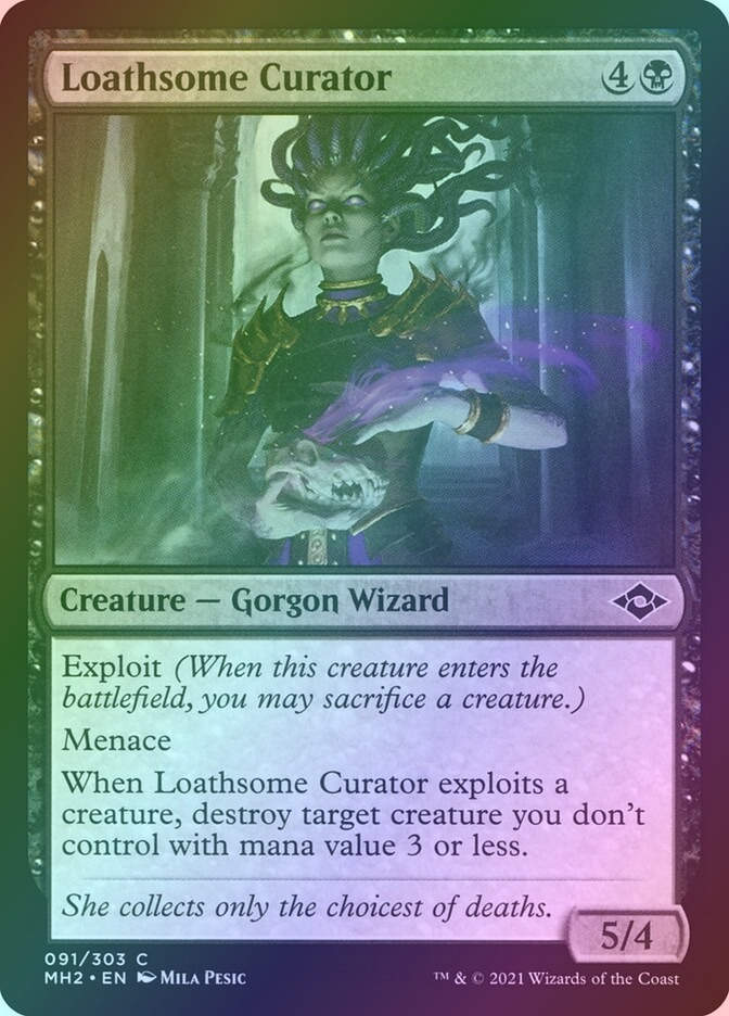 Loathsome Curator (MH2) (91) / Foil