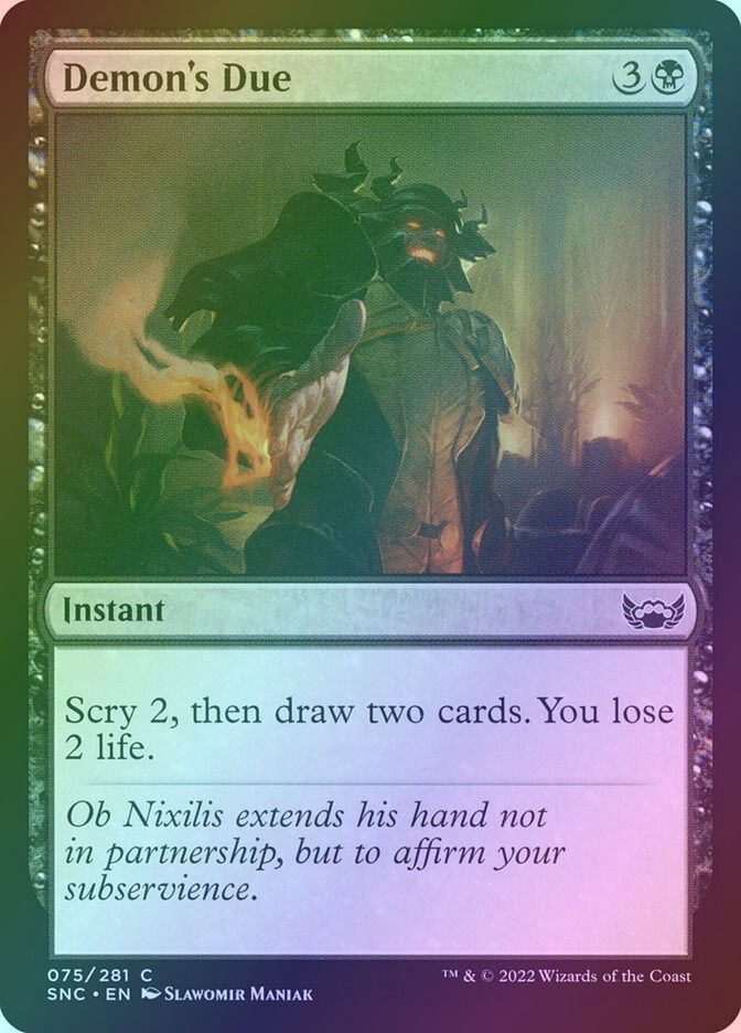 Demon's Due (SNC) (75) / Foil
