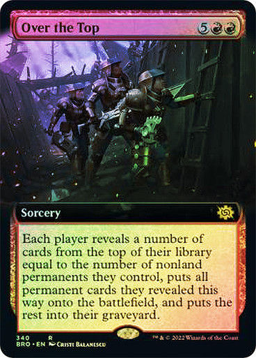 Over the Top (BRO) / Extended Art Foil