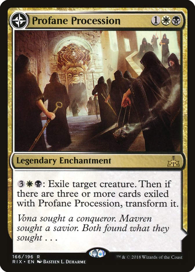 Profane Procession // Tomb of the Dusk Rose (RIX) (166)