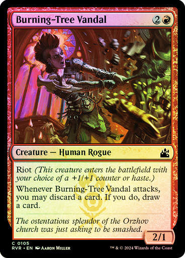 Burning-Tree Vandal (rvr) (105) / Foil
