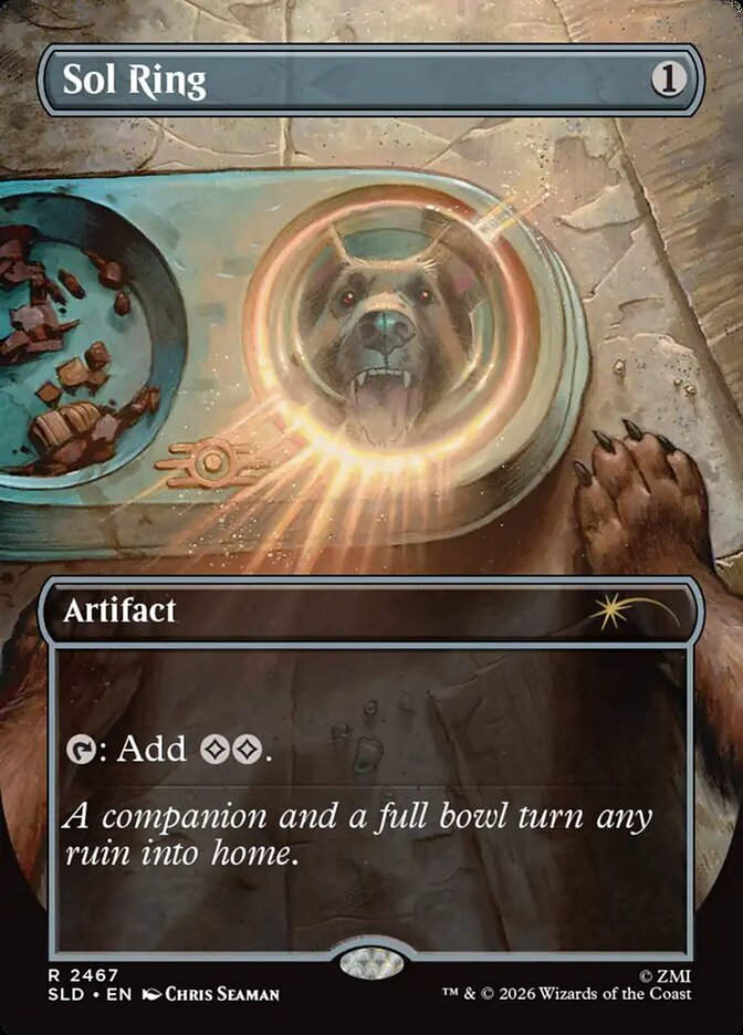 Sol Ring (SLD) (2467) / Borderless