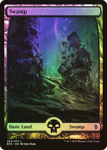 Swamp (BFZ) (263) / Foil