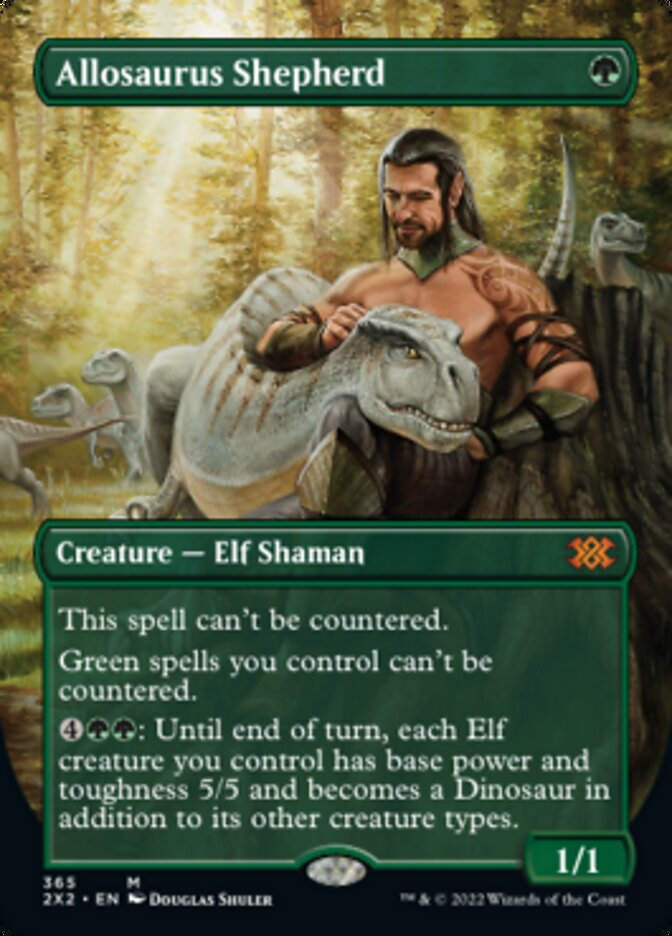 Allosaurus Shepherd (2X2) / Borderless