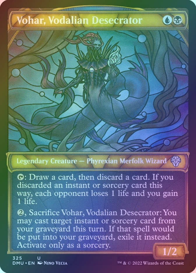 Vohar, Vodalian Desecrator (DMU) (325) / Showcase / Foil