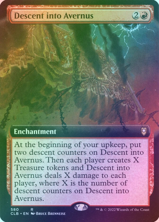 Descent into Avernus (CLB) (580) / Extended Art / Foil