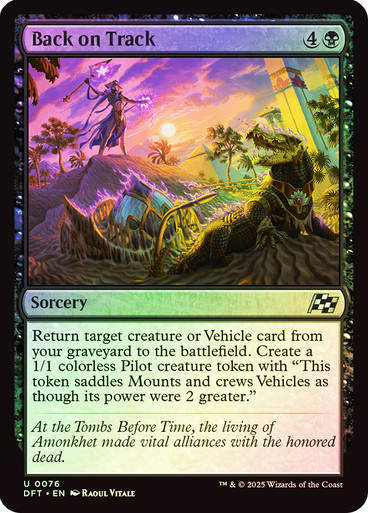 Back on Track (DFT) (76) / Foil