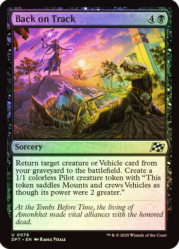 Back on Track (DFT) (76) / Foil