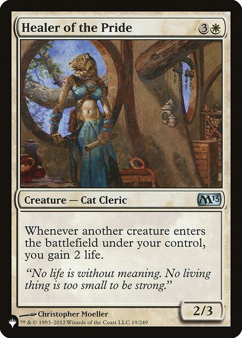 Healer of the Pride (PLST) (M13-19)