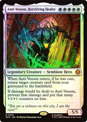 Anti-Venom, Horrifying Healer (SPM) (1) / Foil