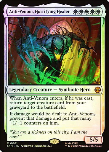 Anti-Venom, Horrifying Healer (SPM) (1) / Foil