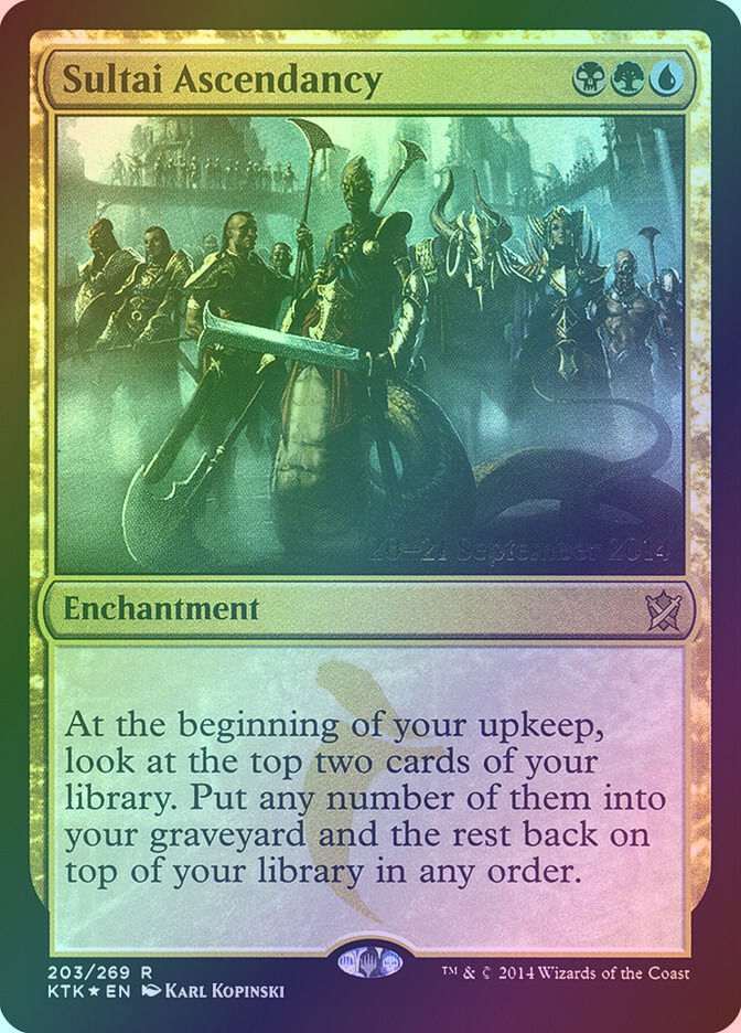 Sultai Ascendancy (PKTK) (203s) / Foil